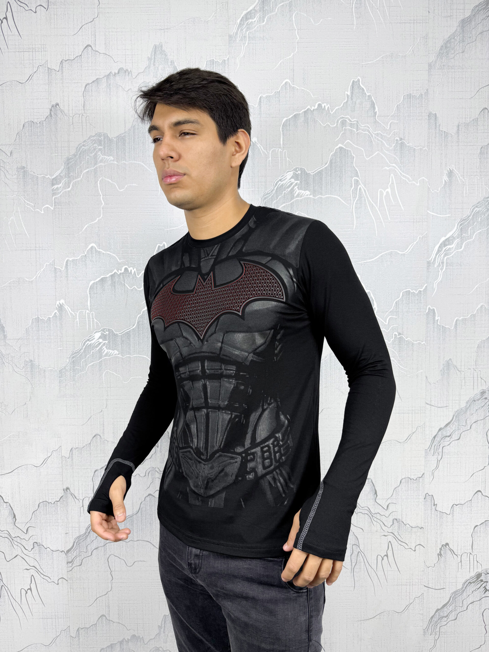 MANGA LARGA BATMAN ARMADURA - Imagen 2